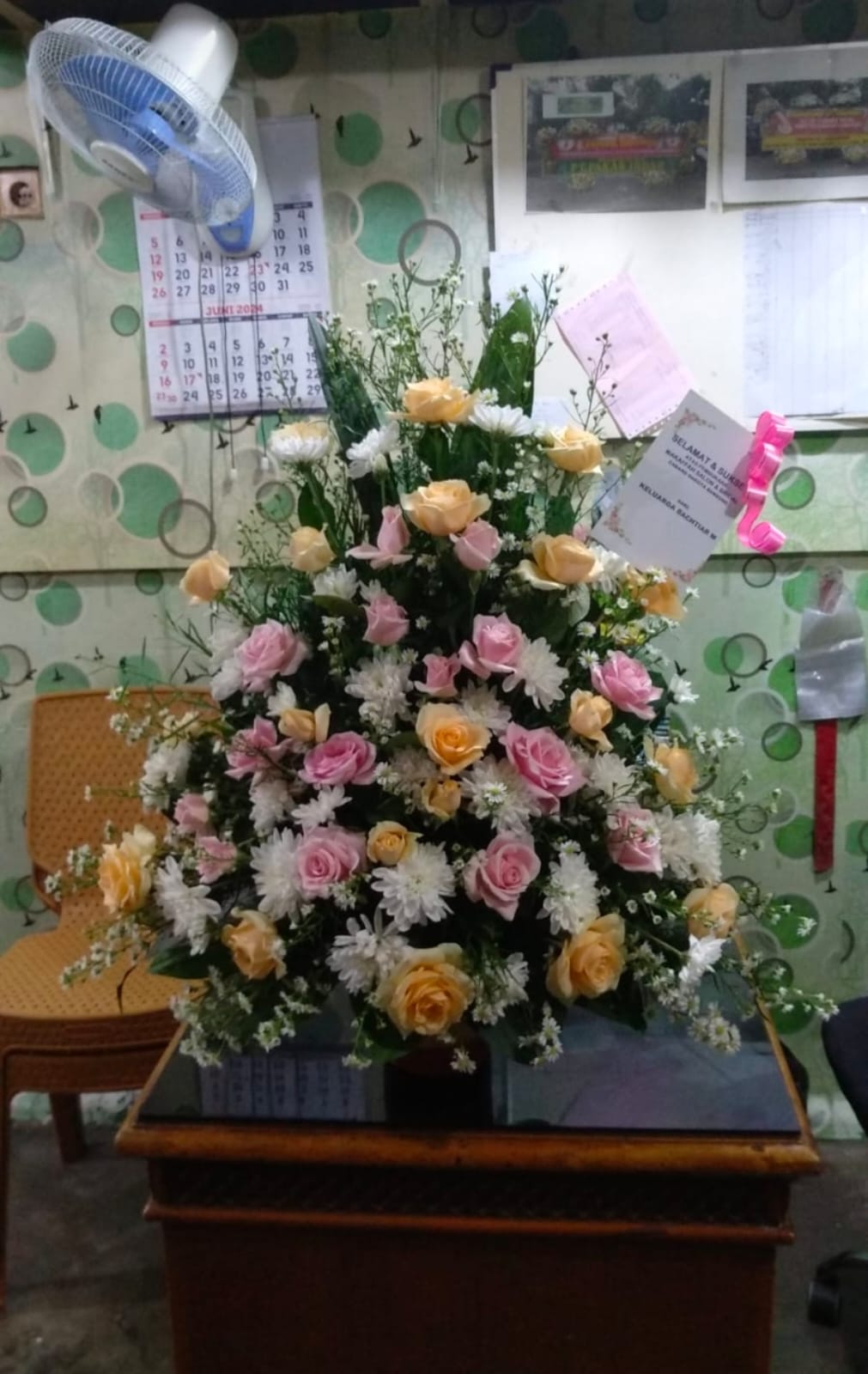 Bunga Meja 500rb